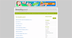 Desktop Screenshot of besedila.info